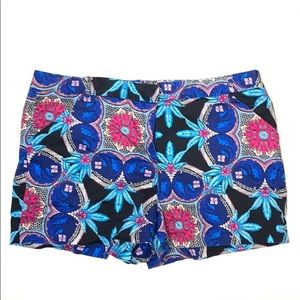 Nicole by Nicole Miller Floral Print Shorts Size 14
